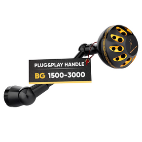 Plug&Play Aluminum Power Handle For Daiwa BG Spinning Reel - Gomexus