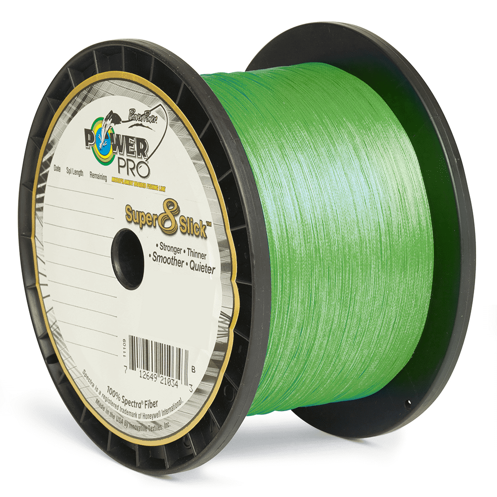 Super 8 Slick 1500yd Braided Line - Aqua Green