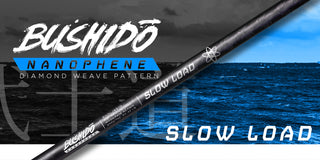 Bushido Nanophene Slow Load Series Rod - American Tackle