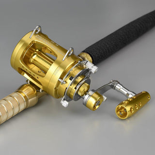 GOMEXUS Saltwater Trolling Reel 2 Speed 30W to 80W 50-132lbs