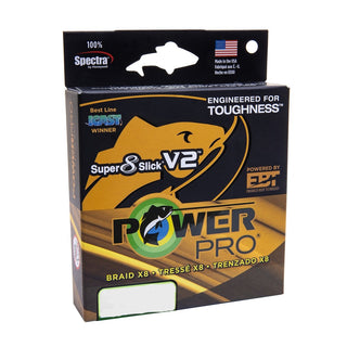 Super 8 Slick V2 300yd - ONYX - Power Pro