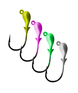 Barbed Black Nickel Hook Jigs