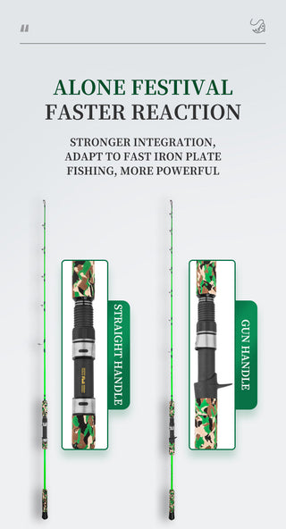 Solid Nano Blank Ares Speed Jigging Rod - Goofish