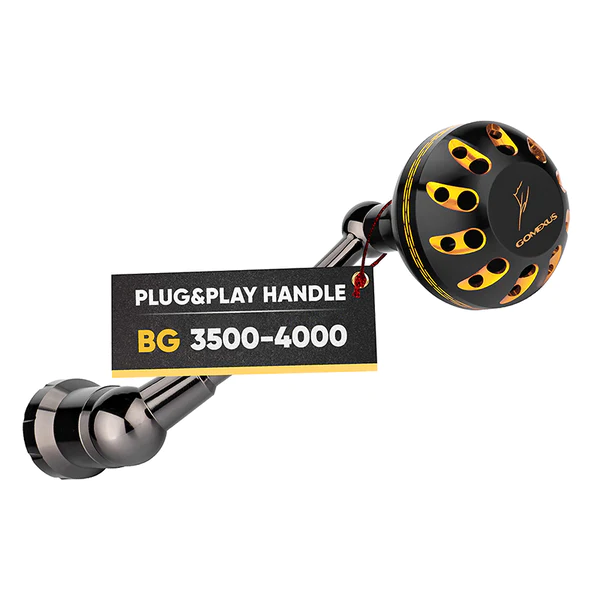 Plug&Play Aluminum Power Handle For Daiwa BG Spinning Reel - Gomexus