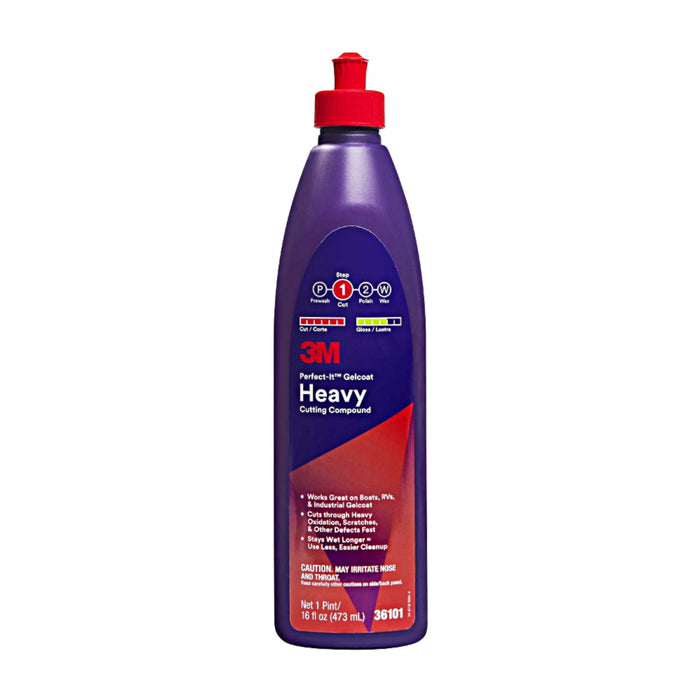 Perfect-It Gelcoat Compound + Wax 16 oz - 3M
