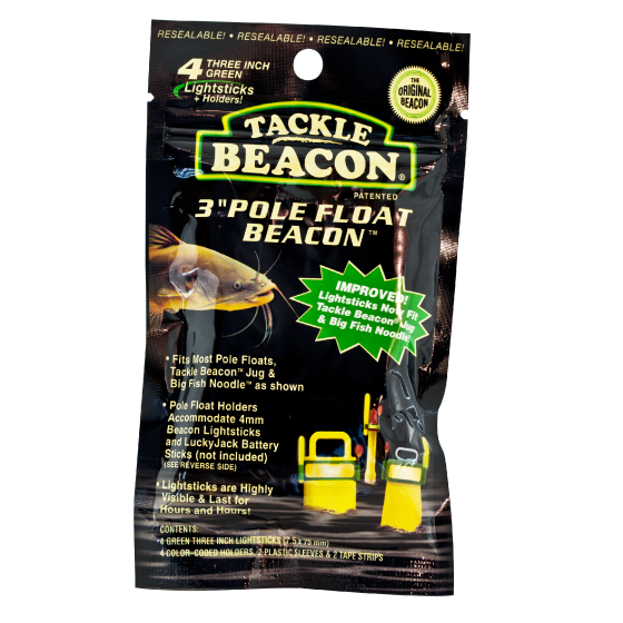 Tackle Beacon Pole Float Beacon - Green - 4 Pack - Rod -N- Bobb's