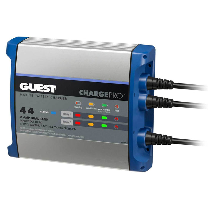 ChargePro™ On-Board Battery Charger 8A / 12V, 2 Bank - Guest