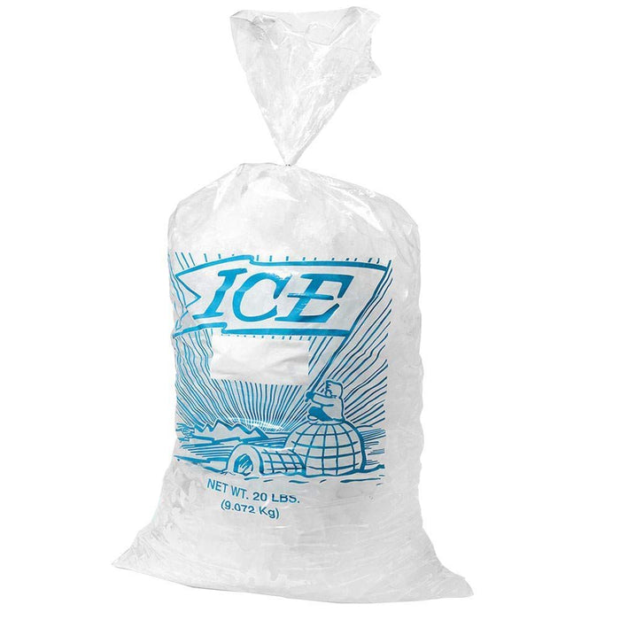 Low Density Polyethylene Ice Bags - LK Plastics