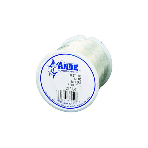 Ande Premium Mono 1/4 lb Spool 80 lb 043473140804