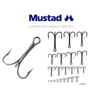 Treble Hook 3551-DT 25pk - Mustad