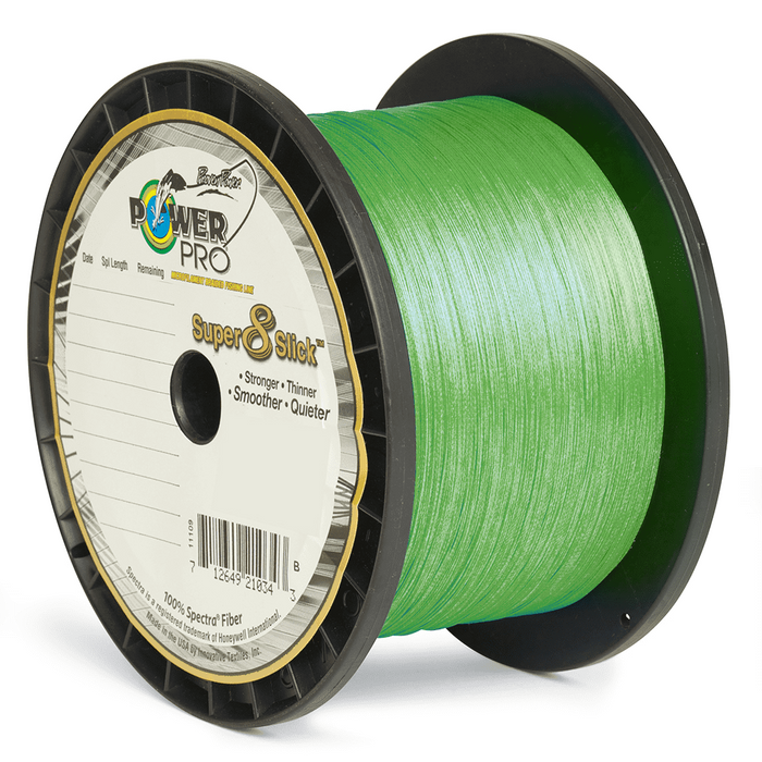 Super 8 Slick 1500yd Braided Line - Aqua Green - Power Pro