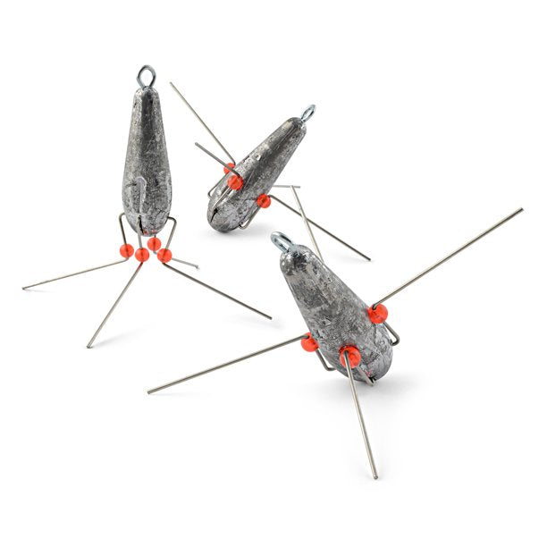 5 Pcs Sputnik Sinker Fishing Equipment Long Tail Fishing Weights Lead 5 Pcs Sputnik Sinker Fishing Equipment Long Tail Fishing Weights Lead