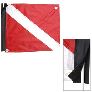 Velcro Boat Legal Dive Flag 20x24