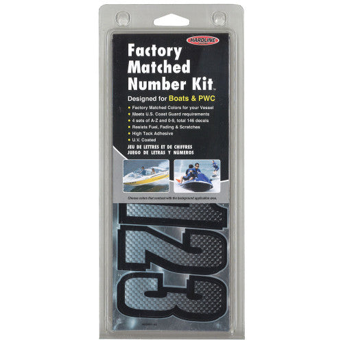 Factory Matched Number Kit - Hardline Products