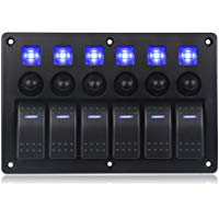 Switch Panels 6 Switches Water Resistant Aluminum Marpac