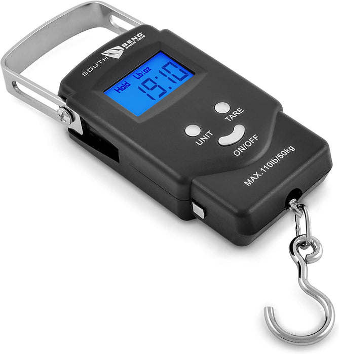 Digital Hanging Fishing Scale & Tape Measure - South Bend