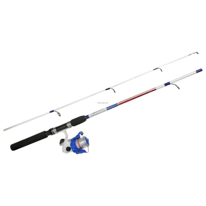 Fishing Pole, 2PC Spinning Rod with EVA and Cork Handle Grip, Baitcasting  Rod