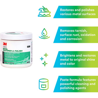 Marine Metal Restorer and Polish - 3M