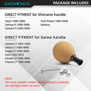 Round Cork Knob 38mm-CA38 - Gomexus