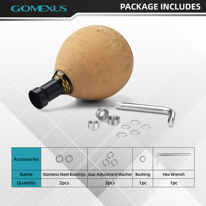 Round Cork Knob 38mm-CA38 - Gomexus