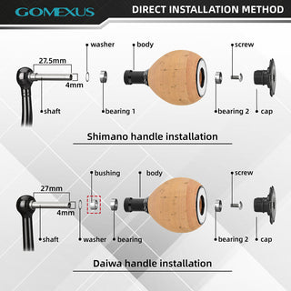 Round Cork Knob 38mm-CA38 - Gomexus