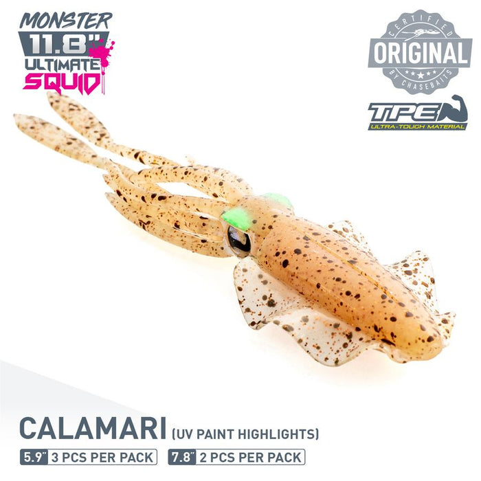 The Ultimate Squid 7.8 in - Chasebaits