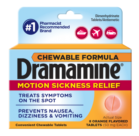 Motion Sickness Relief - Dramamine