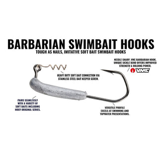 Barbarian Swimbait Hook 12/0 - Hogy