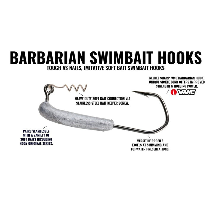Barbarian Swimbait Hook 12/0 - Hogy 95452242
