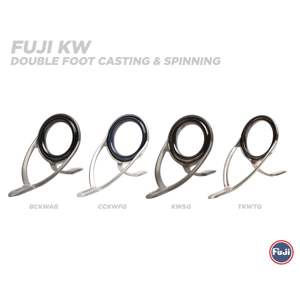 Fuji K-Series Double-Foot Casting Spinning Guides Model KW – One