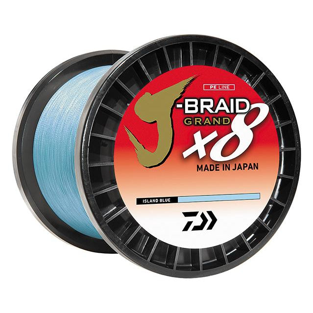 J-Braid Grand x8 Braided 20lb 3000yd - Daiwa 043178578643