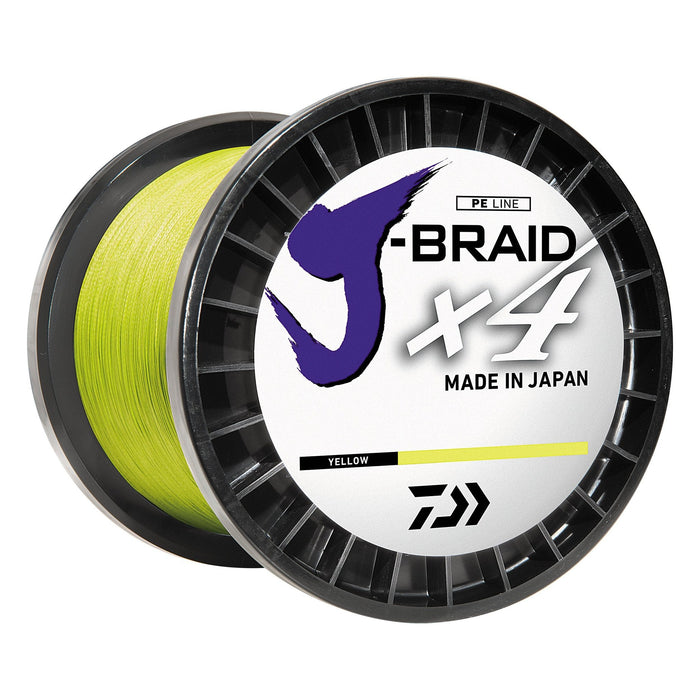 J-Braid x4 Braided Line 30lb 2700m/3000yd - DAIWA 043178147283