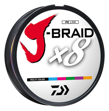 J-Braid x8 Braided 40lb 550yds - DAIWA