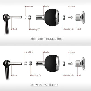 EVA Round Knob Replacement for Spinning Reel - Gomexus