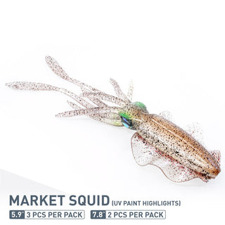 The Ultimate Squid 7.8 in - Chasebaits