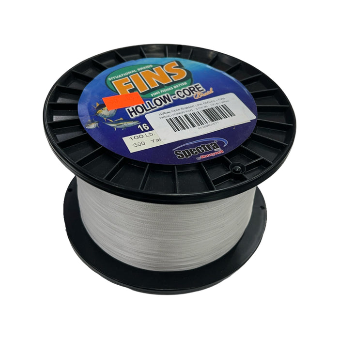 Hollow Core Braided Line 600yds - Fins 81369801077