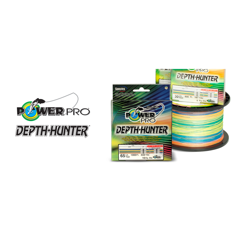 powerpro depth hunter braided fishing line Depth Hunter 1000ft / 333 yds