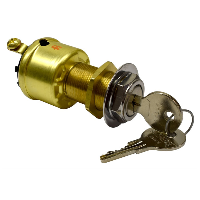 2 Position Ignition Brass Switch - Cole Hersee