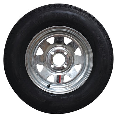 Americana Galvanized Spoke Wheel Tire
