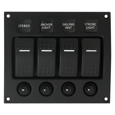 Curved Water Resistant Switch Panel - Marpac