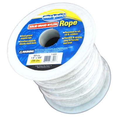 Braided Nylon All Purpose Rope - Marpac 787766764949