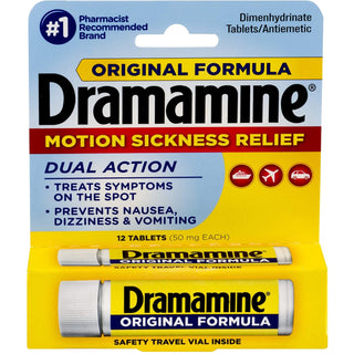 Motion Sickness Relief - Dramamine