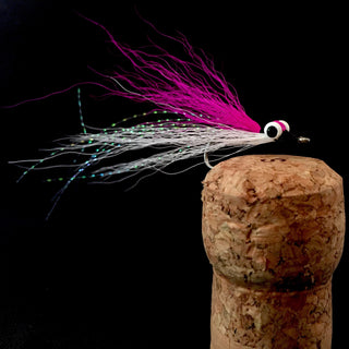 Pink/White Clouser