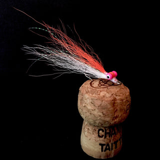 Orange/White Clouser