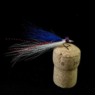 Blue/White Clouser