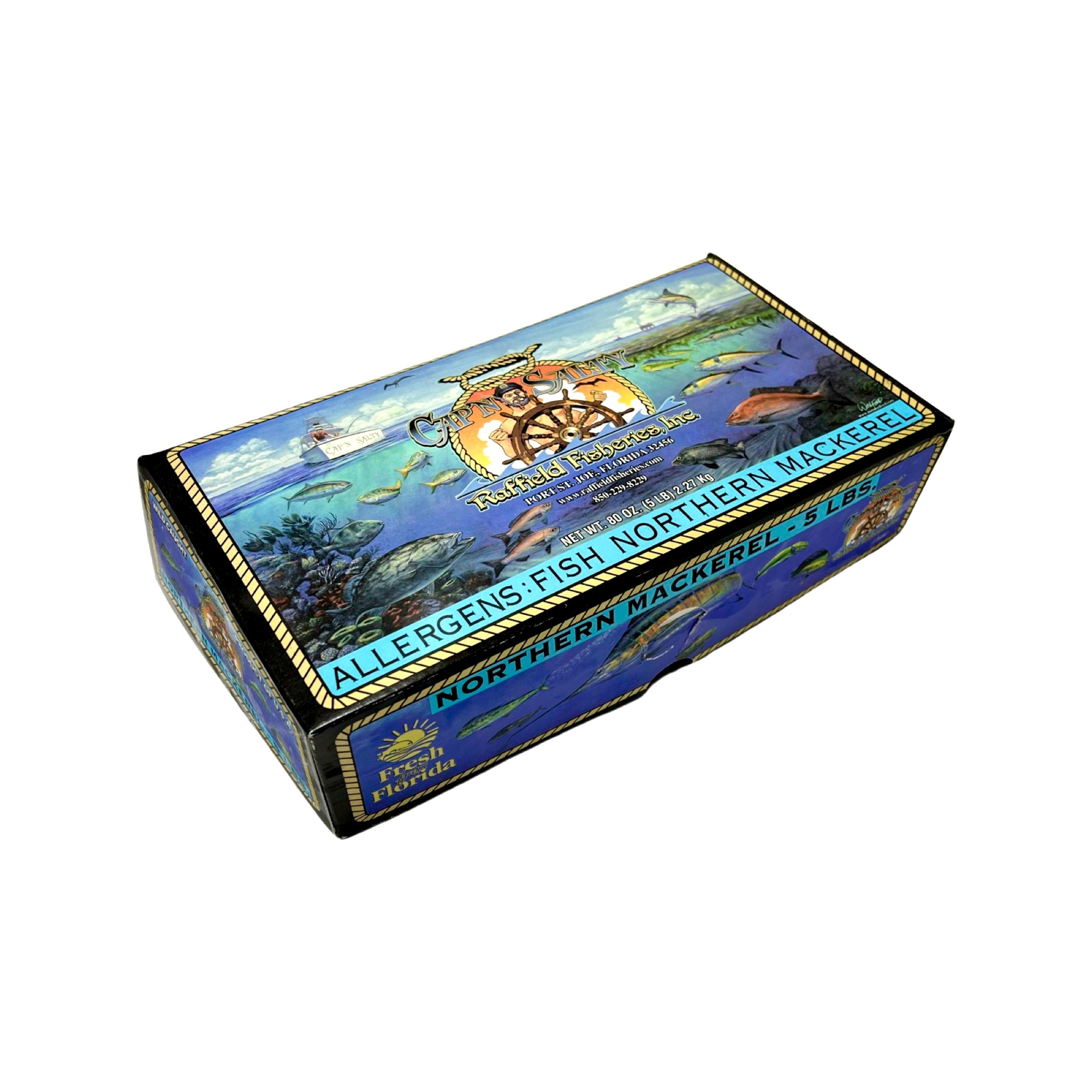 Northern Mackerel 5 lbs - Frozen One Stop Marine Northern Mackerel 5 lbs - Frozen One Stop Marine