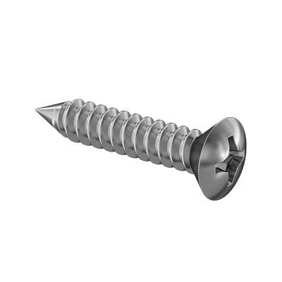 Phillips Head Self-Tapping Screws - Oval Head