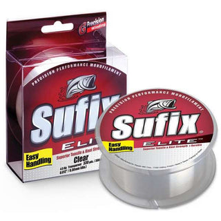 Suffix Elite Clear Monofilament - 6 lb Test - 330 Yards